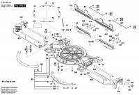 Bosch 3 601 M23 601 Gcm 12 Gdl Slide Mitre Saw 230 V / Eu Spare Parts